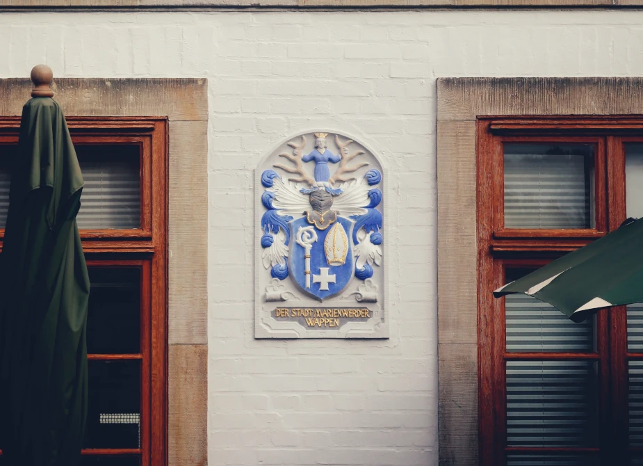 Wappen in Celle, fotografiert beim Umzug