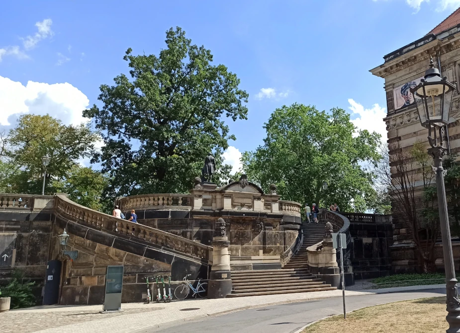 Innenstadt Potsdam, fotografiert beim USH Umzug